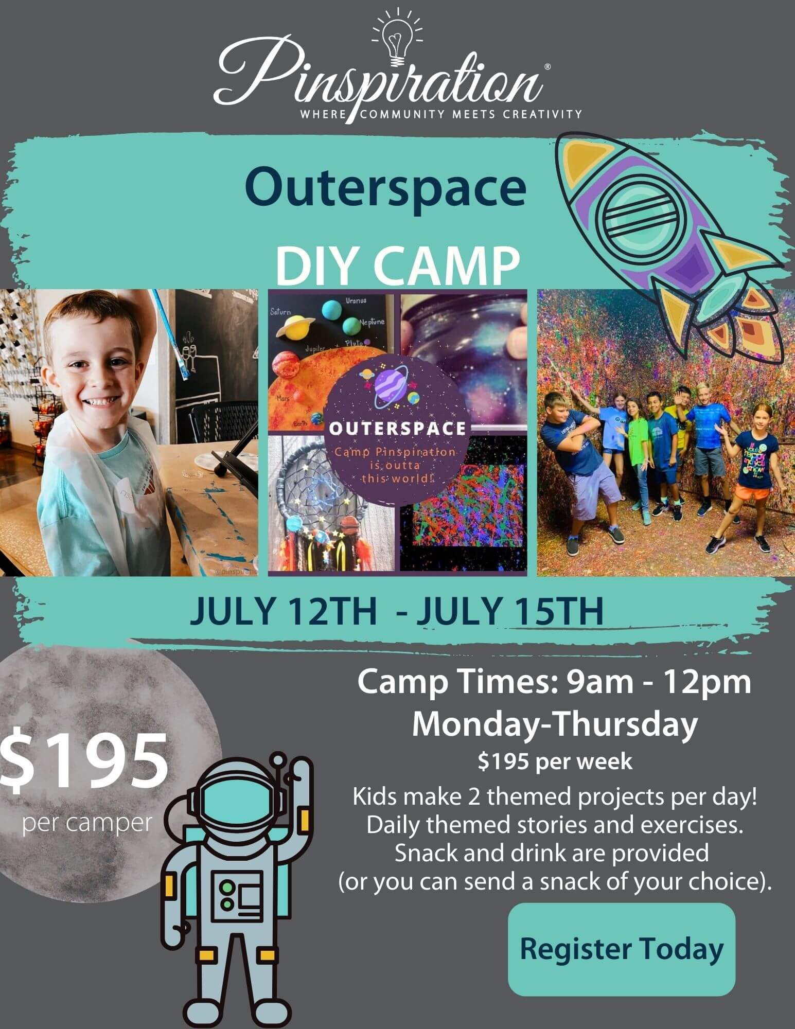 Outerspace DIY Summer Camp